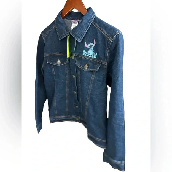 Disney Women’s Denim Stitch Jacket - Picture 1 of 4